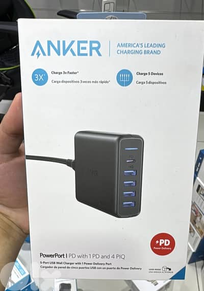 Anker Powerport I Pd with 1pd and 4 piq A2056K11