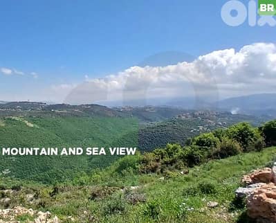 mountain and sea view, batroun- rashkida/بترون-راشكيدا REF#BR135381