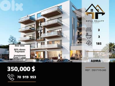 under construction apartments for sale in adma w dafna keserouan