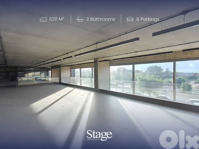 Prime Duplex Showroom with Maximum Exposure | Dbayeh Highway