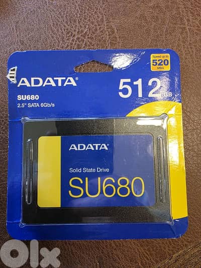 SSD 512 GB ADATA SEALED 3 YEARS WARRANTY