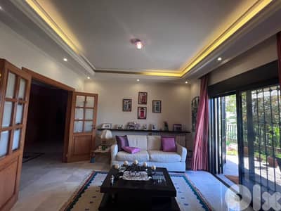 Apartment for Rent in Baabdat - Terrace And Garden Area شقة للإيجار