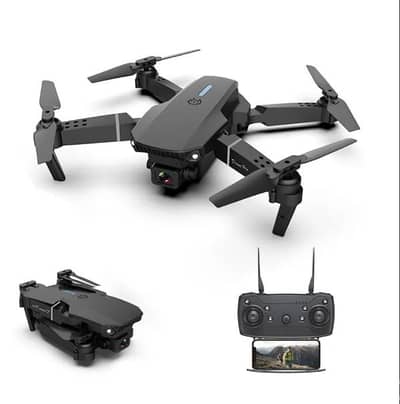 E88 PRO Drone - 4K Camera, WiFi FPV, 1080P HD, Foldable,Altitude Hold.