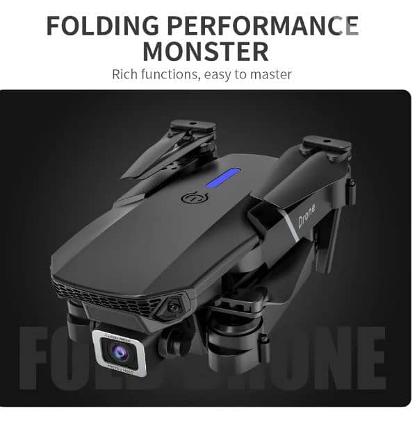 E88 PRO Drone - 4K Camera, WiFi FPV, 1080P HD, Foldable,Altitude Hold. 7