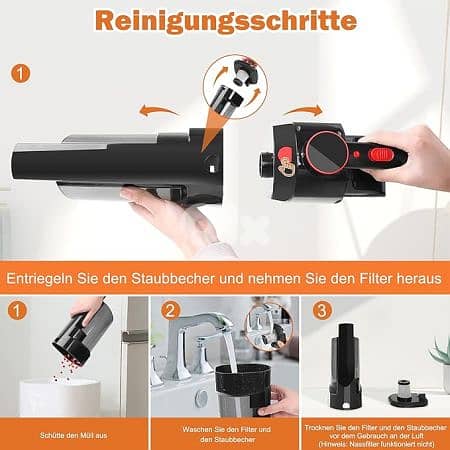 VACPOWER Handheld Cordless Portable Vacuum Cleaner 65 W 3