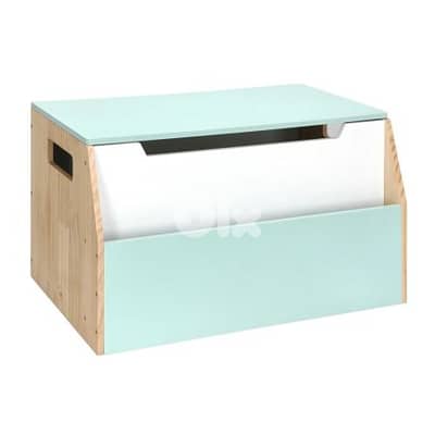 Wooden Storage Bench for Books and Toys 66 x 40 x 40 CM