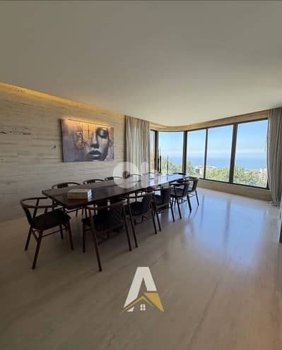 220 SQM Apartment In Mtayleb With Open Sea View