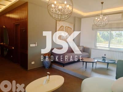 L21071- Furnished Apartment with Sea & Mountain View For Sale in Jbeil