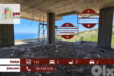 Halat 155m2 | 141m2 Garden | Many Floors Available | MCH