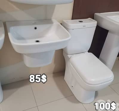 طقم حمام مربع