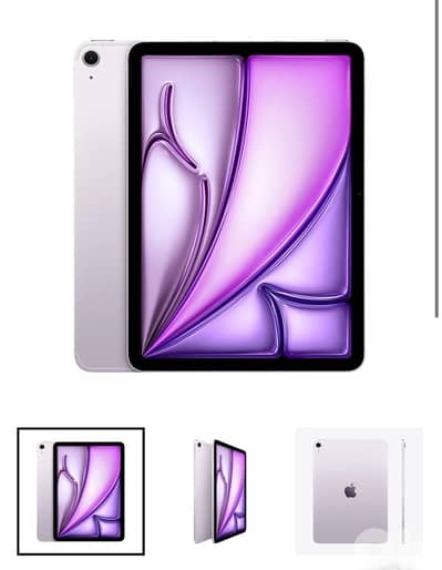 Apple Ipad Air M2 (2024) 128 gb purple + apple pencil pro + cover