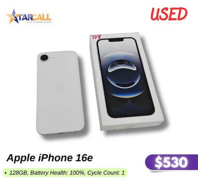 apple iphone 16 e used