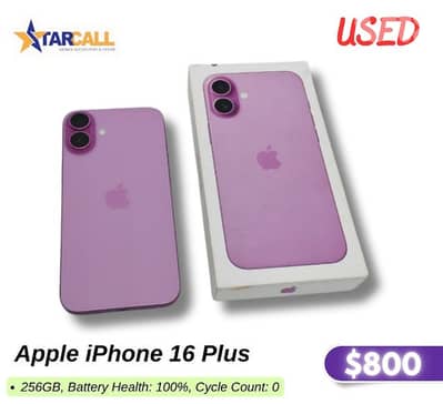 apple iphone 16 plus used