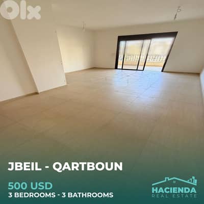Apartment For Rent In Jbeil Qartboun