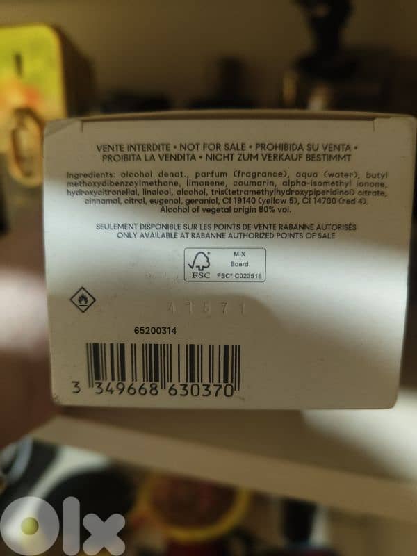 Million gold Paco rabanne 3