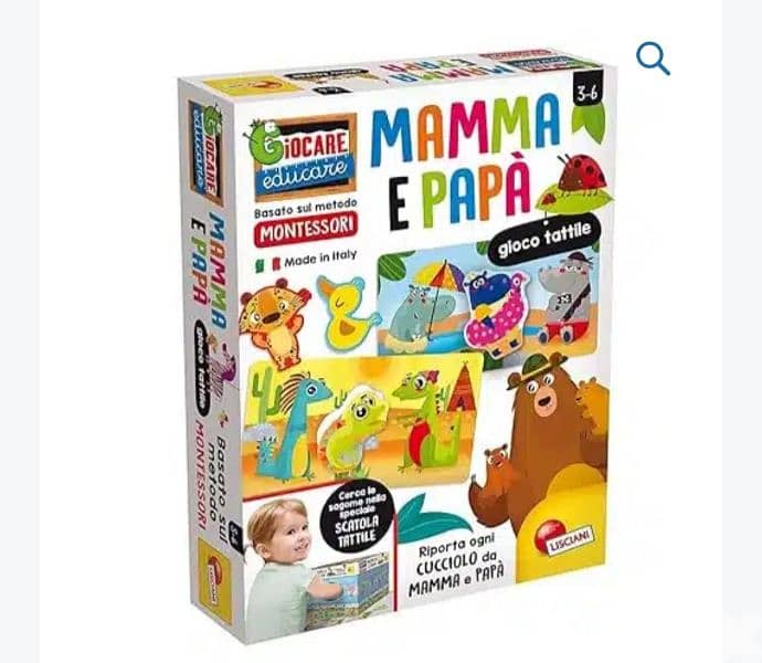 7 educational toys 3+ 1