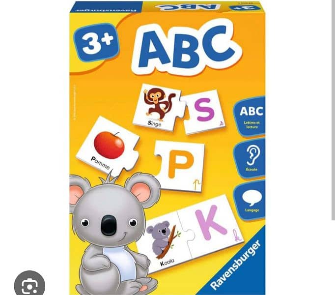 7 educational toys 3+ 3