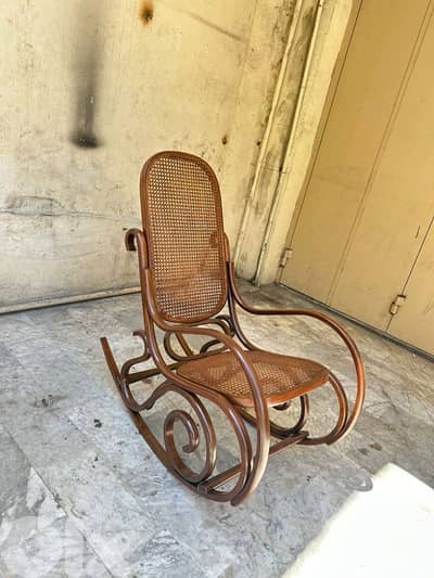 english original thonêt rocking chairs كرسي هزاز انتيك كاني روعة