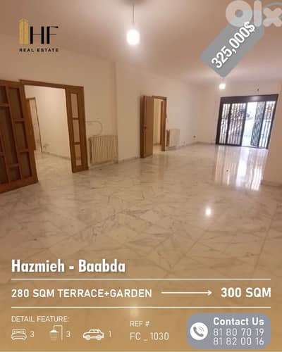 Apartment for Sale in Hazmieh- شقة للبيع في الحازمية