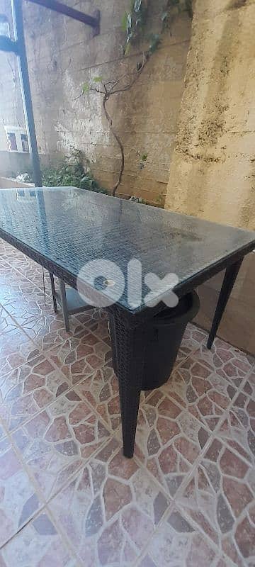 outdoor table set with chairs 3