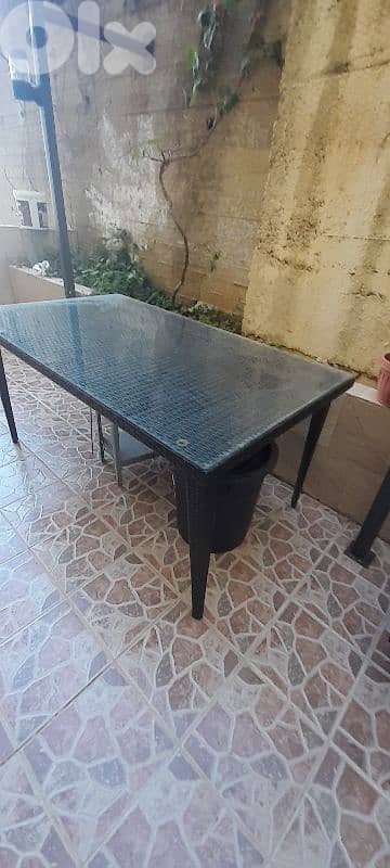 outdoor table set with chairs 4