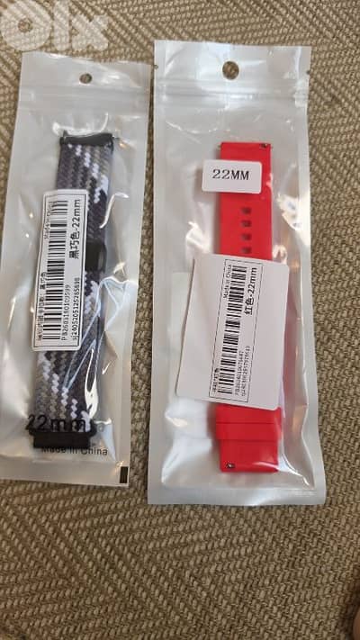 2 bands for smart watch 22mm
