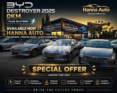 BYD Destroyer Brand new 0km Plug in electric  TOP CAR!!