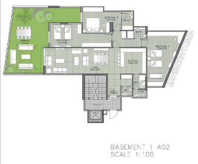 Apartment for sale in Fanar/ Under construction/ Terrace