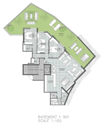 Apartment for sale in Fanar/ Under construction/ Terrace