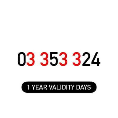 (2 3 4 5) Alfa Prepaid Mobile Number خط تشريج الفا مميز