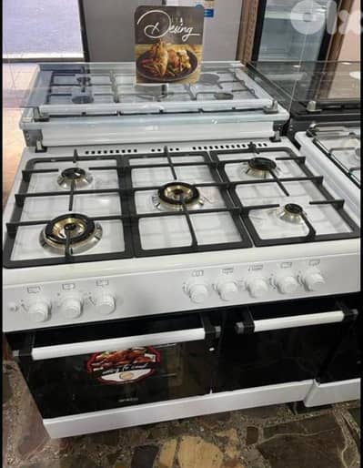 Gas Cooker GENERAL GOLD 90cm فرن غاز جنرال غولد فونت روس نحاس