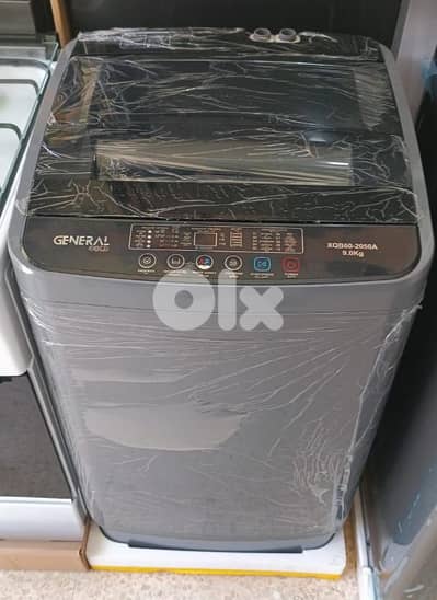 Washer General Gold 9kg Topload غسالة جنرال غولد باب علوي