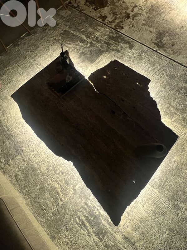 coffe table real marble and rock slabs 5