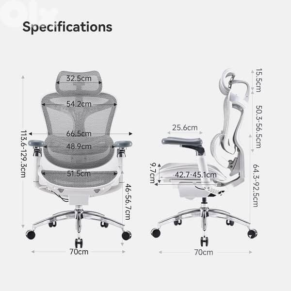 SIHOO chair 6D armrests 1
