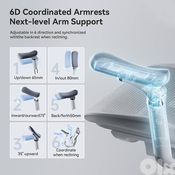 SIHOO chair 6D armrests 4