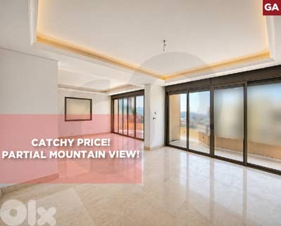 mountain view, terrace, 2 balconies, Mansourieh/المنصورية REF#GA135406