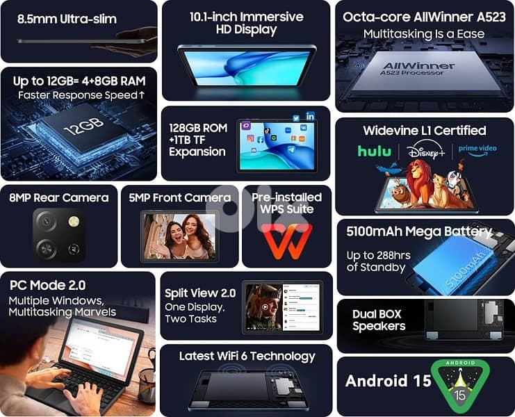Tab 60 WiFi 12/128GB 7