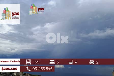 Mazraat yachouh 155m2 | Brand New | View | Mint Condition | JO/EW