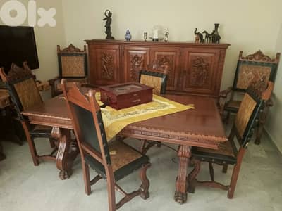 غرفة سفرة طعام