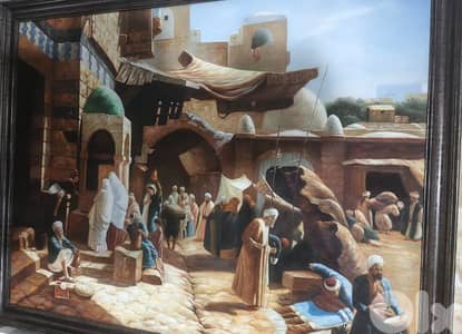 لوحة زيتية رائعة للبيع