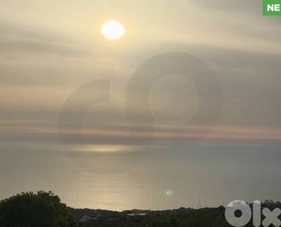 LAND/Jbeil/Bekhaaz/بخاز / sea and mountain views/ REF#NE135456 !