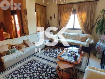 L21084 - 3-Bedroom Apartment with Mountain View For Sale in Jdeideh