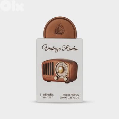 Vintage Radio by Lattafa Perfumes Eau de Parfum – 20ml – Unisex