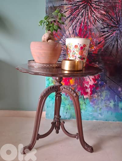 vintage / renovated side table