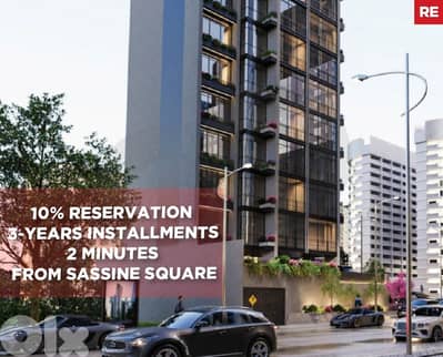 10% Reservation, 3 years Installments,  achrafieh REF#RE131570