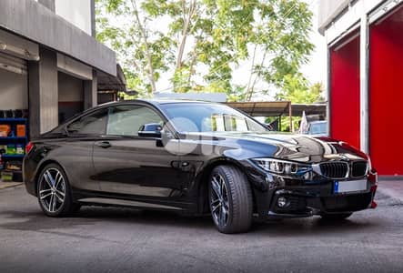 BMW 430i M Package 2018 LCI Facelift – Black/Black – 65,000 KM