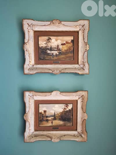 real vintage paintings