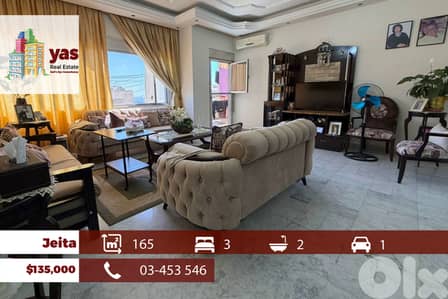 Jeita 165m2 | Prime Location | Decorated Flat | Open View | EL