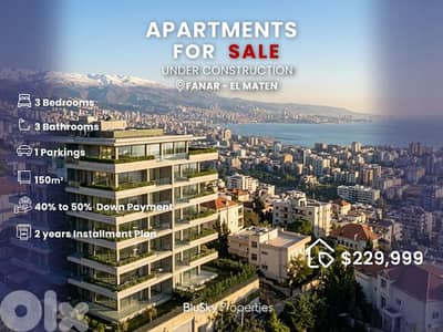 Apartments For SALE In Fanar شقق للبيع #GS