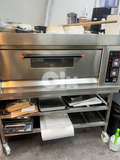 Brand new excellent condition bakery equipment for breads pizza